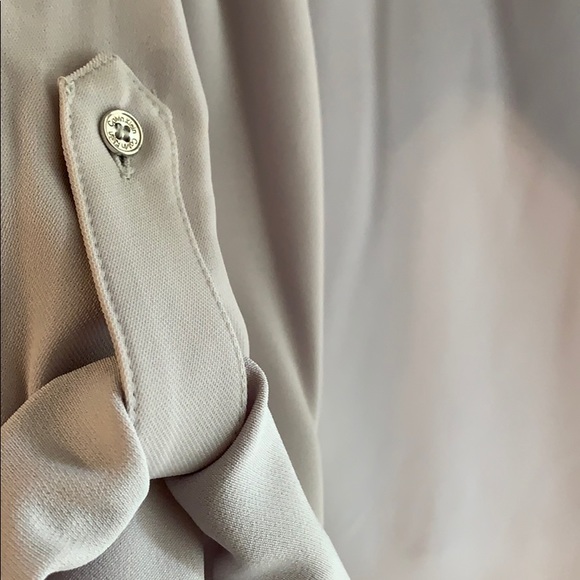 NWT|| Gray Blue Calvin Klein L Blouse || StitchFix - Picture 4 of 4